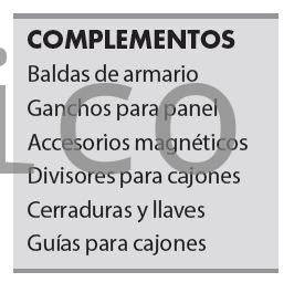 Conjunto Taller 8 Módulos S/Acero Inox Alyco 192838