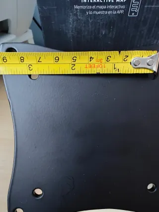 Soporte de TV articulado negro