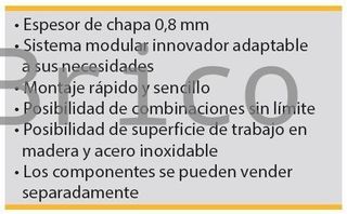 Conjunto Taller 5 Módulos S/Madera Alyco 164895