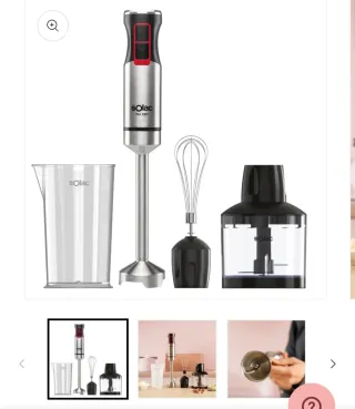 Batidora de mano Solac Pro Chef 1201