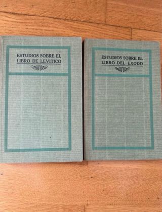 Estudios sobre los libros del Pentateuco 1923-1953