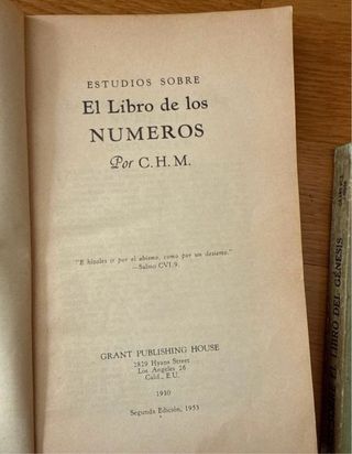 Estudios sobre los libros del Pentateuco 1923-1953