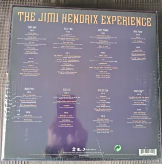 The Jimi Hendrix Experience Boxset 8 LP