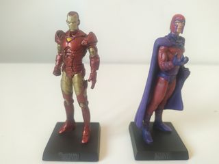 Lote 17 figuras plomo marvel