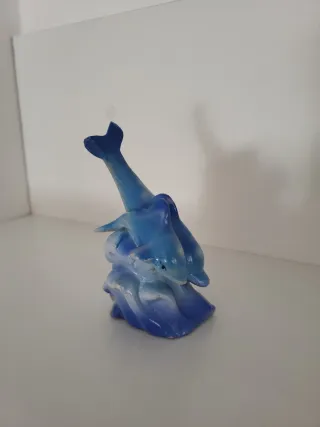 Figura decorativa delfines