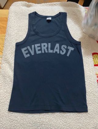 Canotta Everlast blu logo taglia S