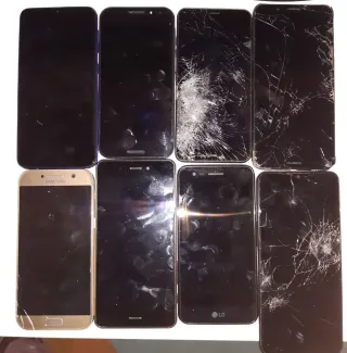 1° Lote 16 móviles ( para piezas )