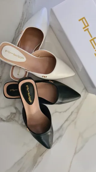Scarpe donna Arigii bianche e nere