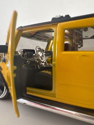 Coche de Juguete Hummer Amarillo