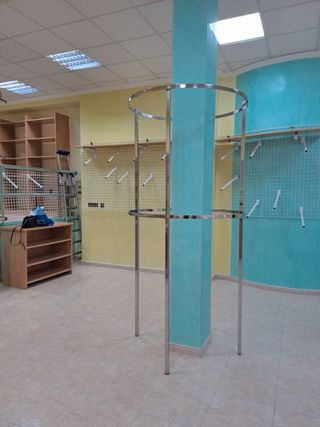 Percheros de acero inoxidable