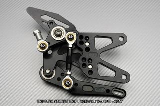 Estriberas retrasadas STREET TRIPLE 675 2013 2017