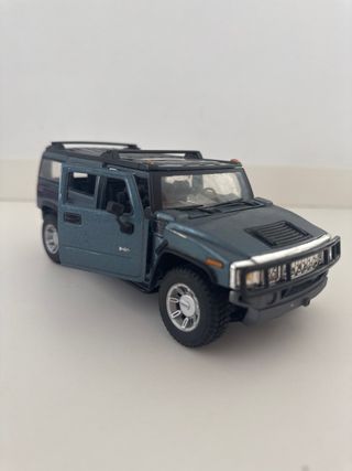 Coche de juguete Hummer H2 azul