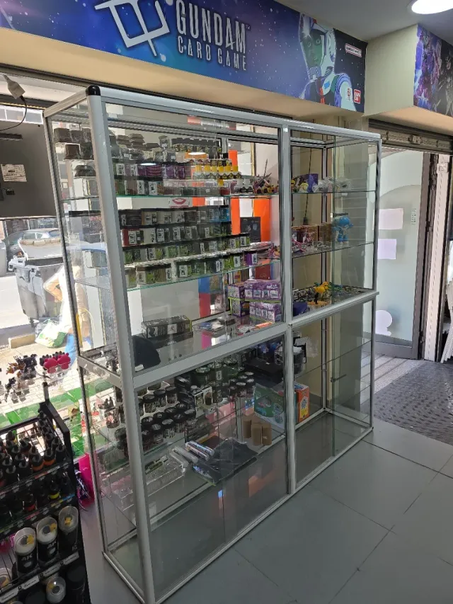 Expositor Vitrinas Cristal Metal