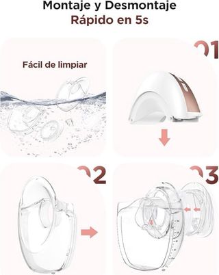 Sacaleches Eléctricos Manos Libres (2uds)