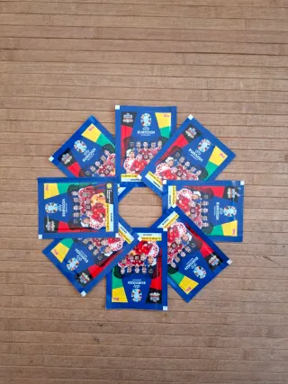 ✅️ 8 Sobres UEFA Euro 2024 Germany Topps