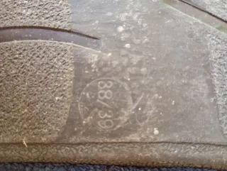 Pantofole uomo Pompea blu/grigie