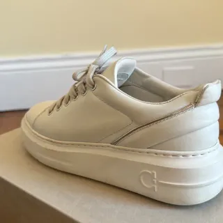 Salvatore Ferragamo Zapatillas Piel Mujer Blancas