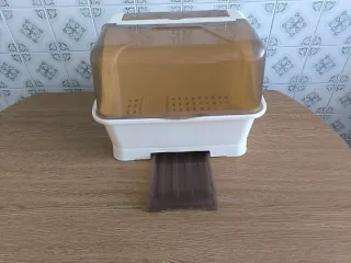 Escurridor de platos con tapa