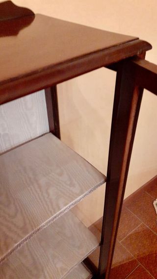 Vetrina inizio '900 in legno e vetro