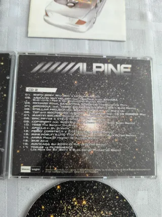 2 CDs Alpine - Otra Galaxia. Recopilatorio