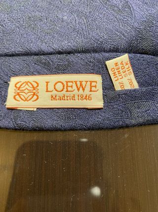 Corbata Loewe Azul/Morado