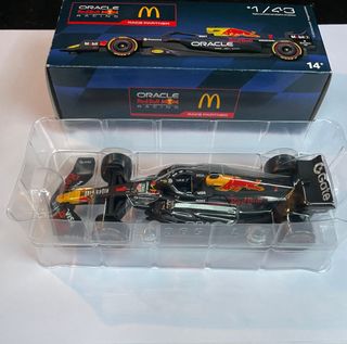 Miniatura Carro F1 Oracle Red Bull McDonald's 1/43