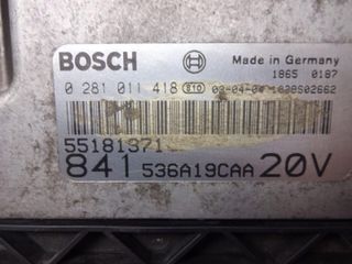 Centralita del motor LANCIA 0281011418 55181371