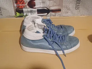 Exton Scarpe Uomo Blu/Bianche Tg 43