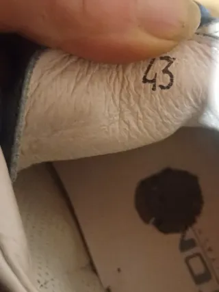 Exton Scarpe Uomo Blu/Bianche Tg 43