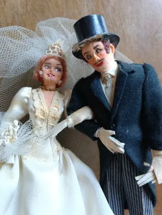 Muñecos Tarta Boda 1961