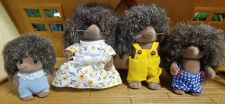 Familia Erizo Sylvanian Families