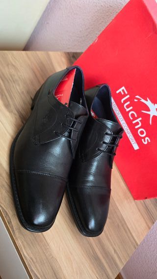 Zapatos Fluchos Negros Talla 39