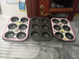 Bandejas para magdalenas (6 unidades)