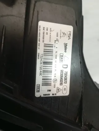 Faro LED Derecho Citroën