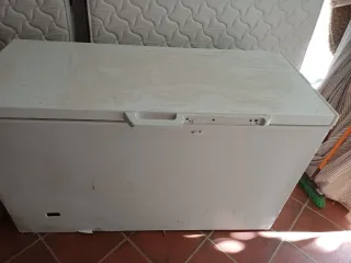 Arcón Congelador Blanco.