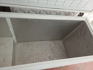 Arcón Congelador Blanco.