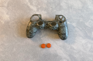 Mando de PS4 (Dualshock 4) Negro + Funda de regalo