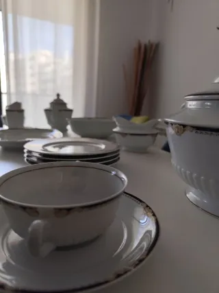 Vajilla Capeans Porcelana + Juego Café