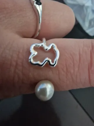 Anillo Plata S925 con Colgante