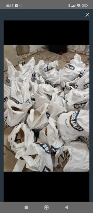 Recogida de escombros