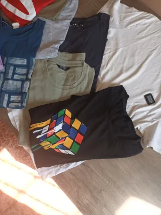 Lote 8 Camisetas + 1 Polo