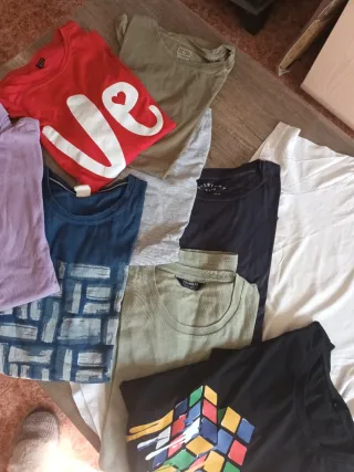 Lote 8 Camisetas + 1 Polo