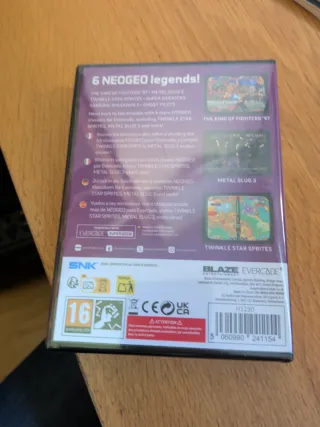 Evercade Neogeo Arcade 3 Cartucho Multi-juego