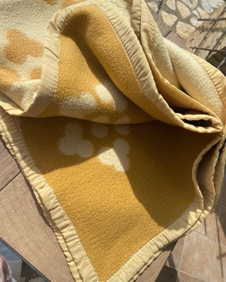 Coperta singola vintage Lucchesina fiorellini