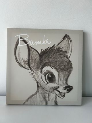 Cuadro Decorativo Bambi listo para colgar