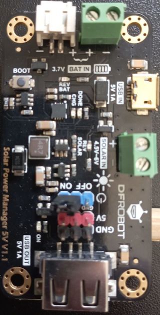 Controlador Panel Solar 5-6V