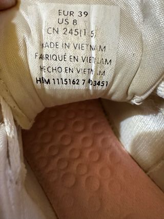 Sneakers H&M Beige/Bianco