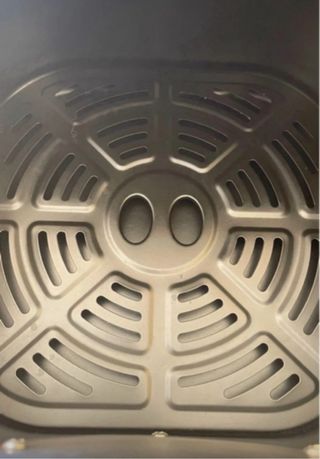 Freidora de aire negra