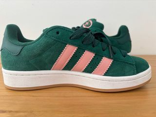 Adidas campus verde /rosa