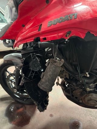 Ducati Multistrada V4S Full siniestro